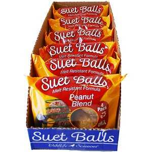 24 Pack Bird Suet Balls (Peanut Blend) A234389
