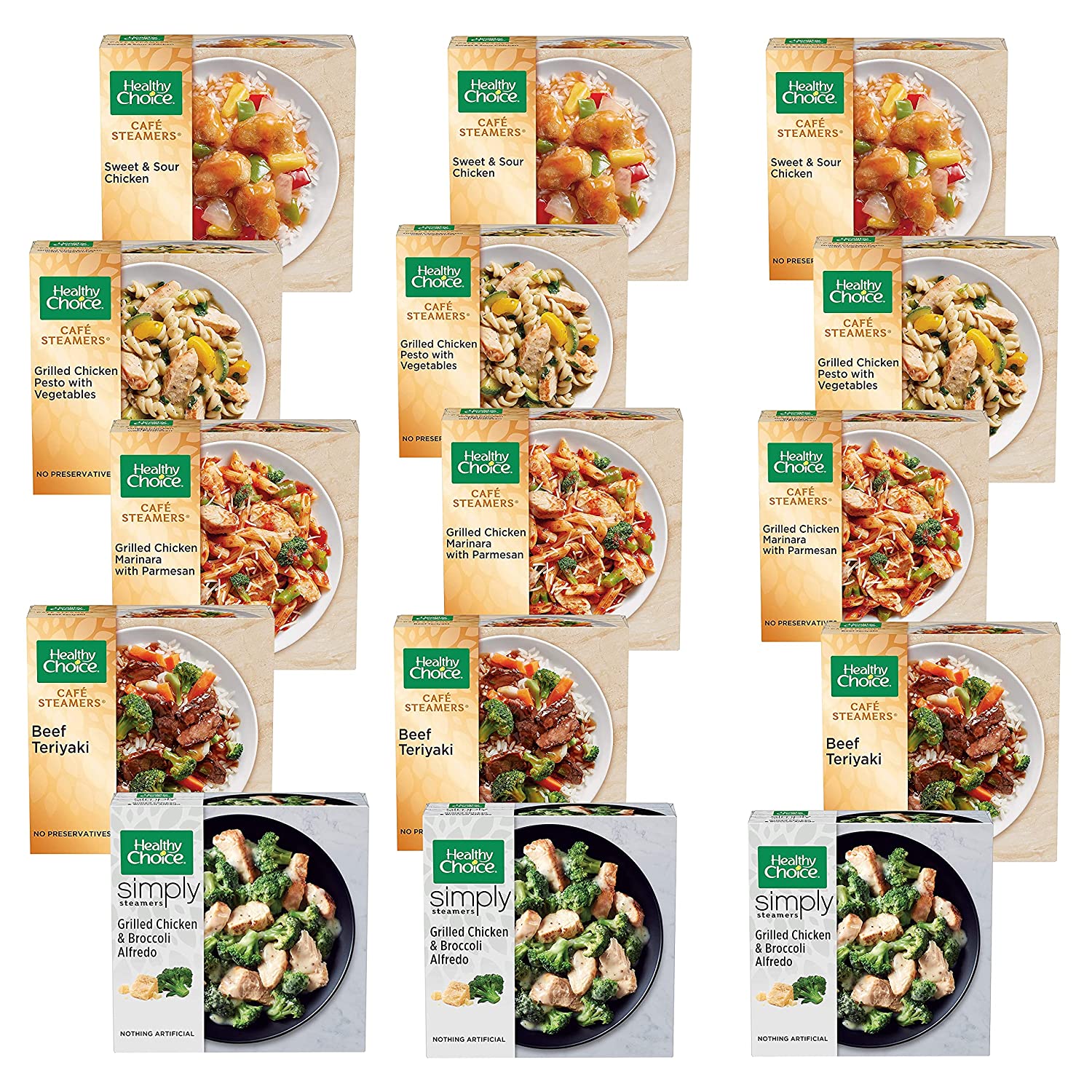 15 Count Frozen Meal Variety Pack D526