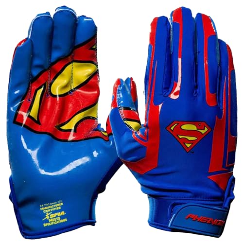 Superman Football Gloves Y136471