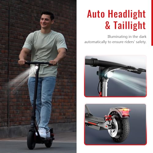 Electric Scooter with 8.5" Tires, Peak 500W Motor, Folding R5960