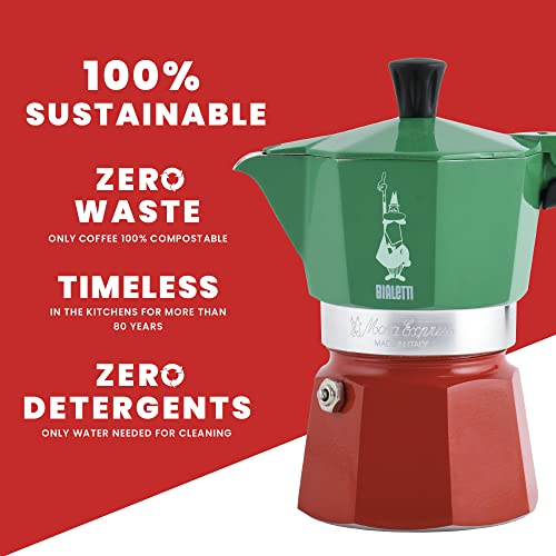Moka Express 3 Cups Aluminium Stovetop Espresso Maker D38491