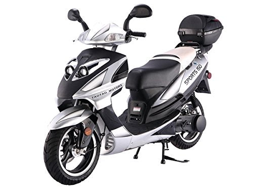 150cc Fully Automatic Gas Scooter with 13 inches Aluminum Wheels (Black) B2733