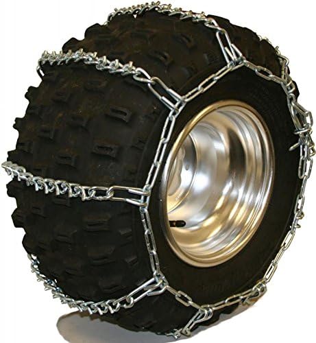 5.5mm Link V-Bar ATV UTV Snow Traction Tire Chains O7413