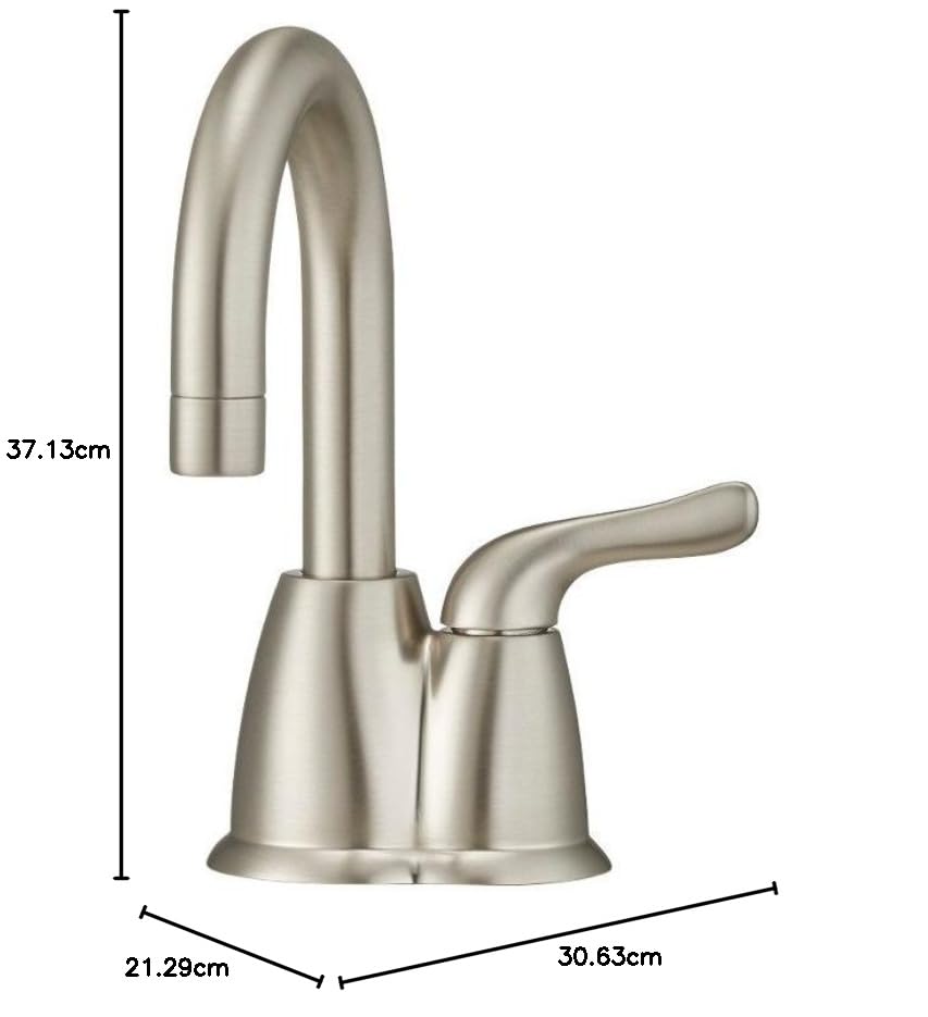 Instant Hot Water Dispenser System, Single-Handle Faucet in Satin Nickel with 2/3-Gallon Stainless Steel Tank O4126