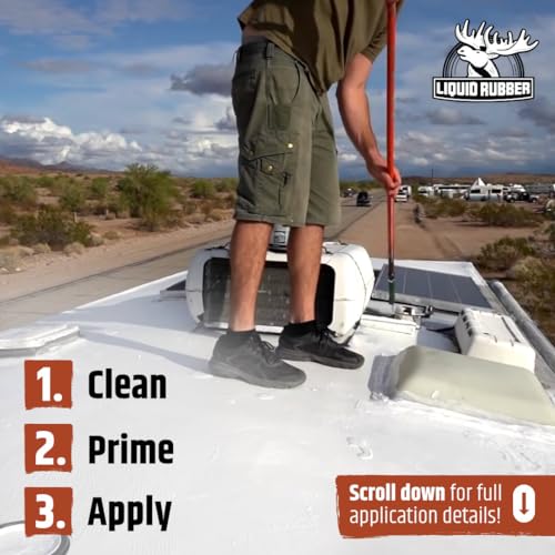 Brilliant White 1 Gallon RV Roof Coating W563489