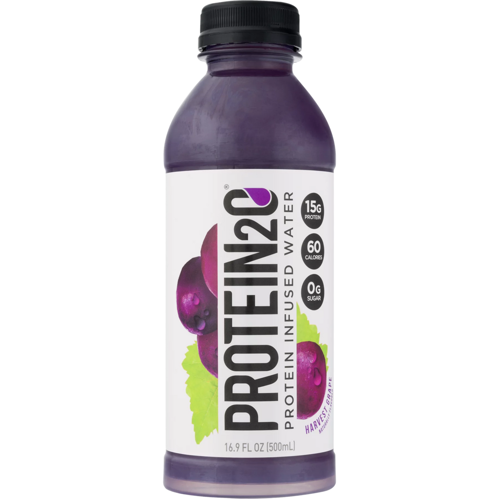 15g Whey Protein Infused Water, Harvest Grape, 16.9 oz Bottle Y6626