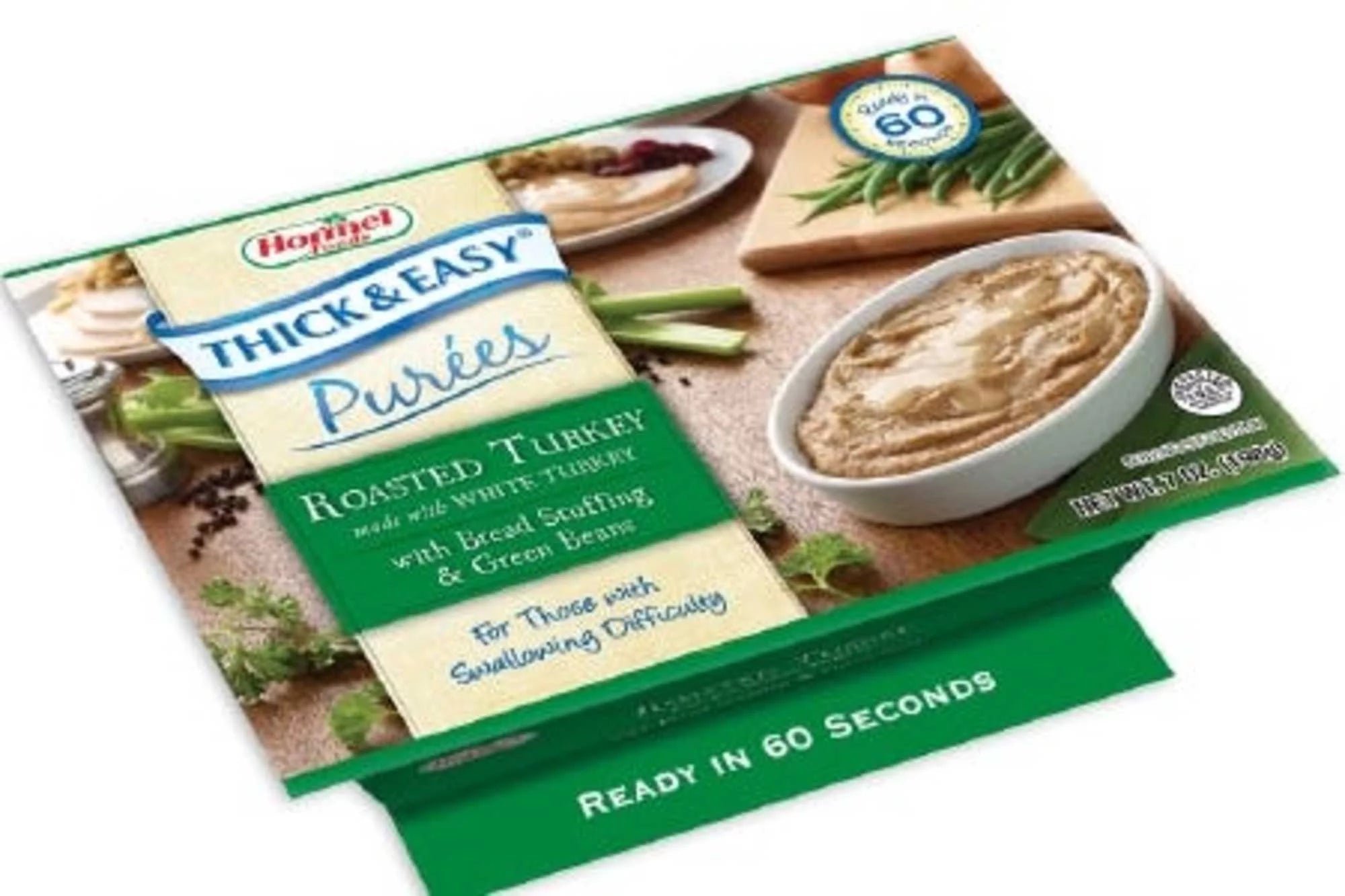 7 oz Turkey with Stuffing / Green Beans Puree Case of 7 W95825