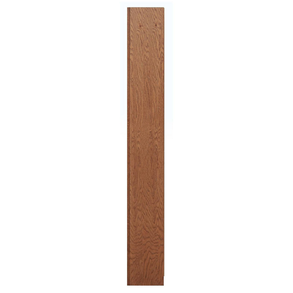 Double Wide Bookcase 12 Shelves Dry Oak D82159