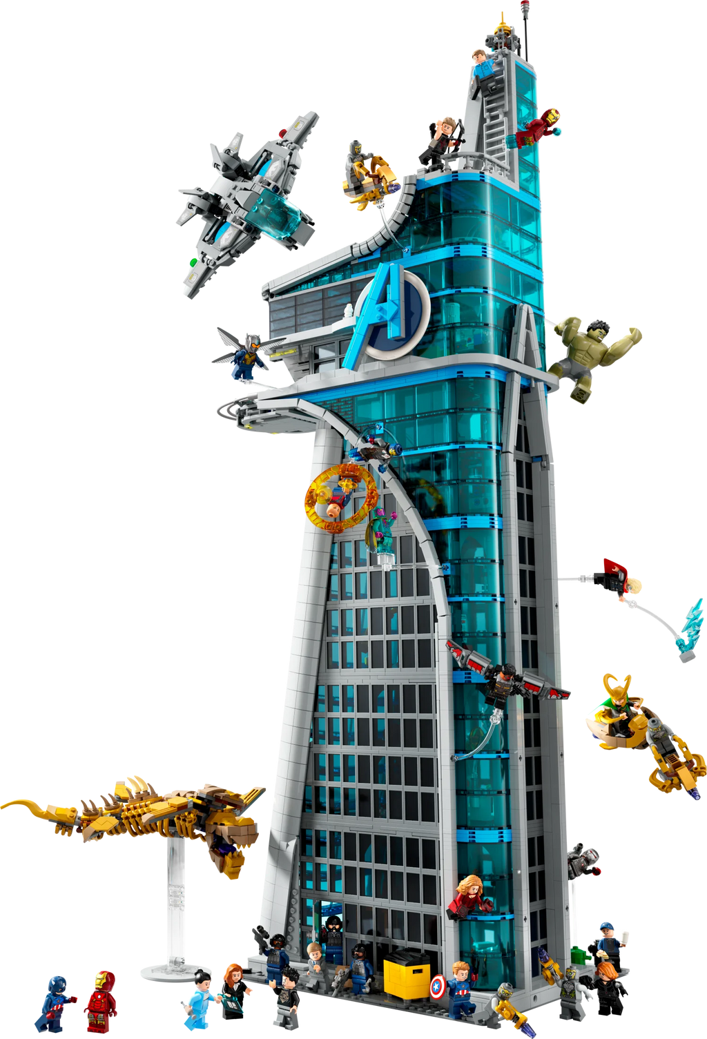 Avengers Tower Building Kit with 31 Figures G3420