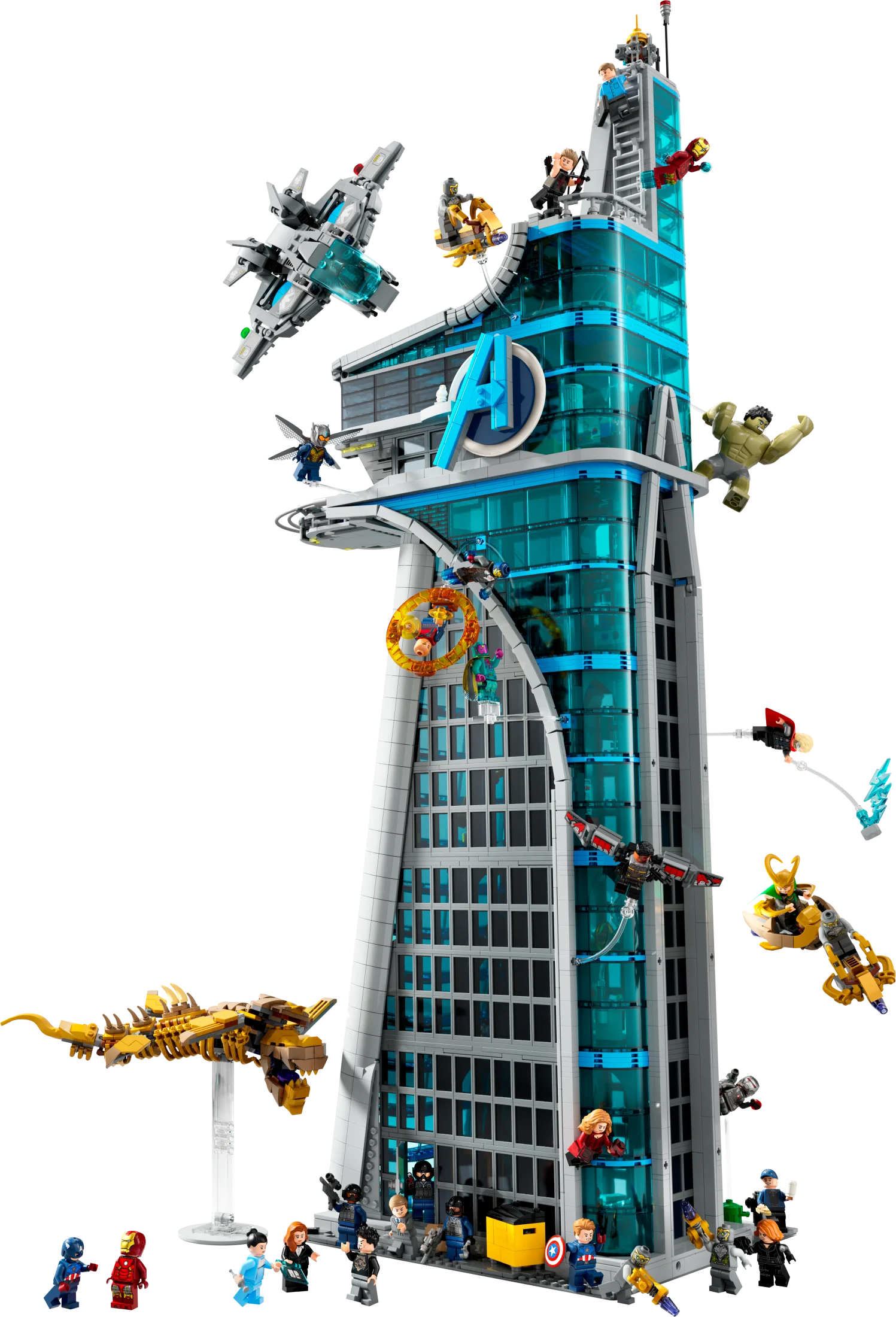 Avengers Tower Building Kit with 31 Figures G3420