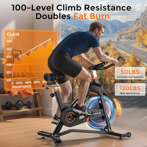 Light Commercial Magnetic Exercise Bike with Bluetooth Q914597