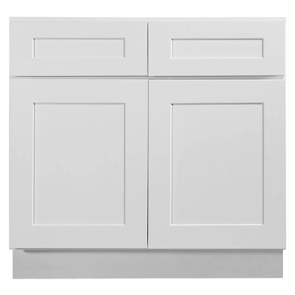 White Shaker Base Kitchen Cabinet 42x34.5x24 L144028