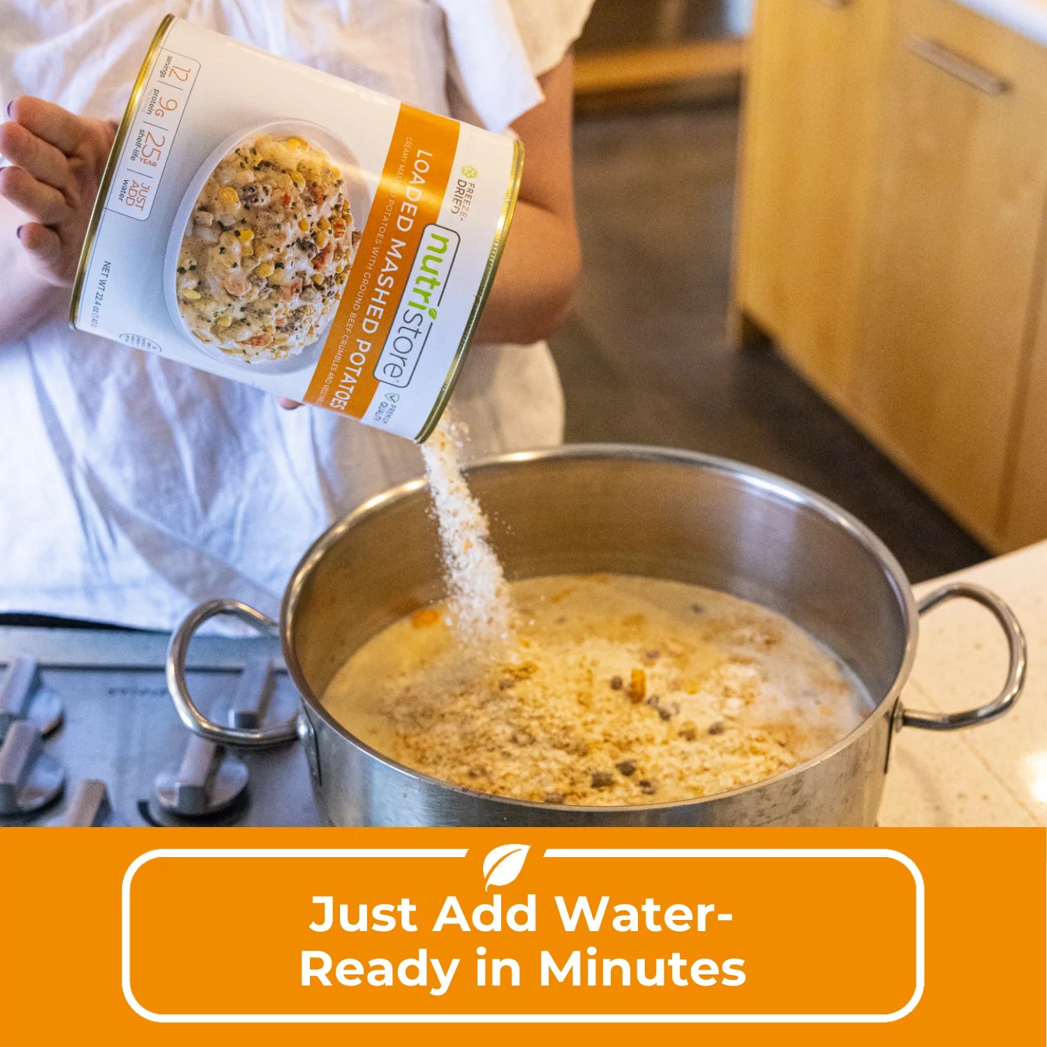 Freeze-Dried Loaded Mashed Potatoes No. 10 Can E13182