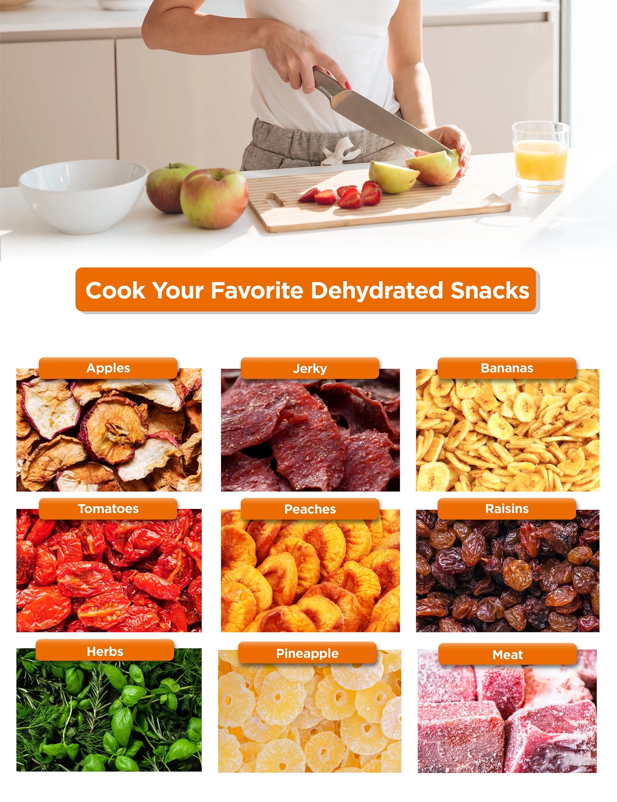 Black Food Dehydrator with 5 Drying Racks P466