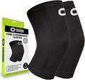 Compression Knee Sleeve (1 Pair) Non-Slip Knee Support O89555