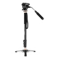 Aluminum Alloy Photography Monopod Stand with Detachable Tripod Base and Carry Bag O981