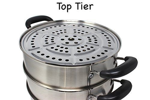 3 Tier Stainless Steel Steamer Set 32 CM T4861