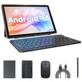 2 in 1 Tablet with Keyboard Case, 10 inch Android 14 Tablet, 6GB RAM+32GB ROM L501954