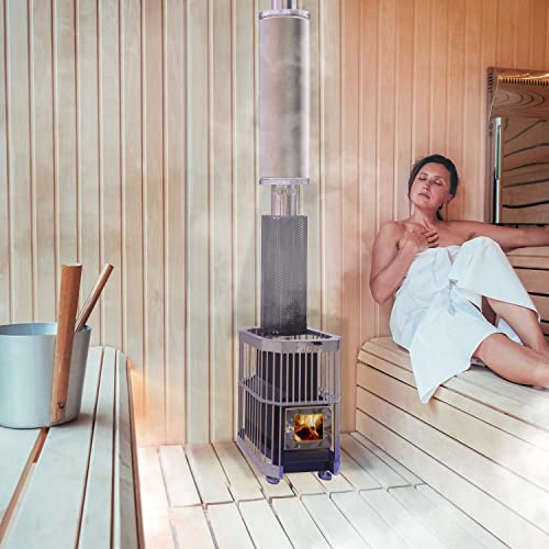 Wood Burning Sauna Heater and Chimney Kit Y74562
