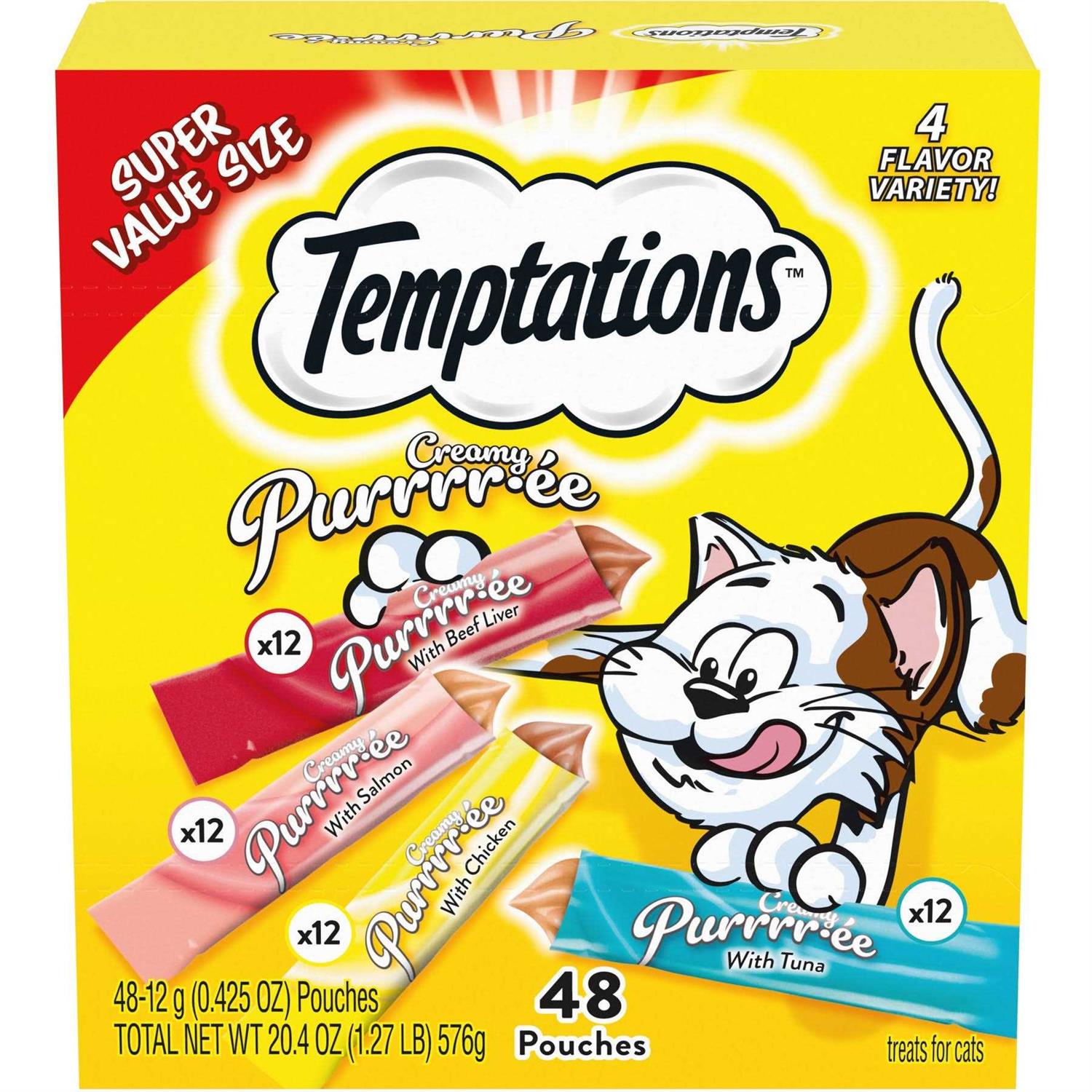 Creamy Puree Lickable Cat Treats Y624721