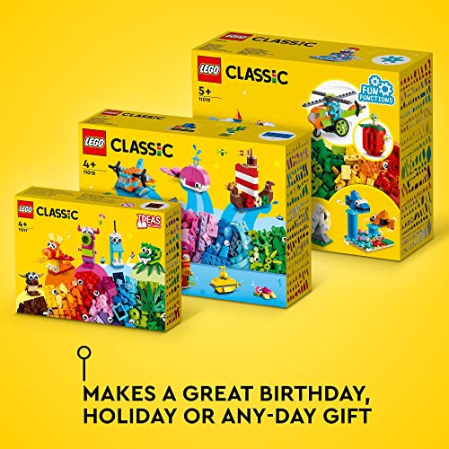 LEGO Classic Creative Ocean Fun 11018 Building Toy Set (333 Pieces) H466420