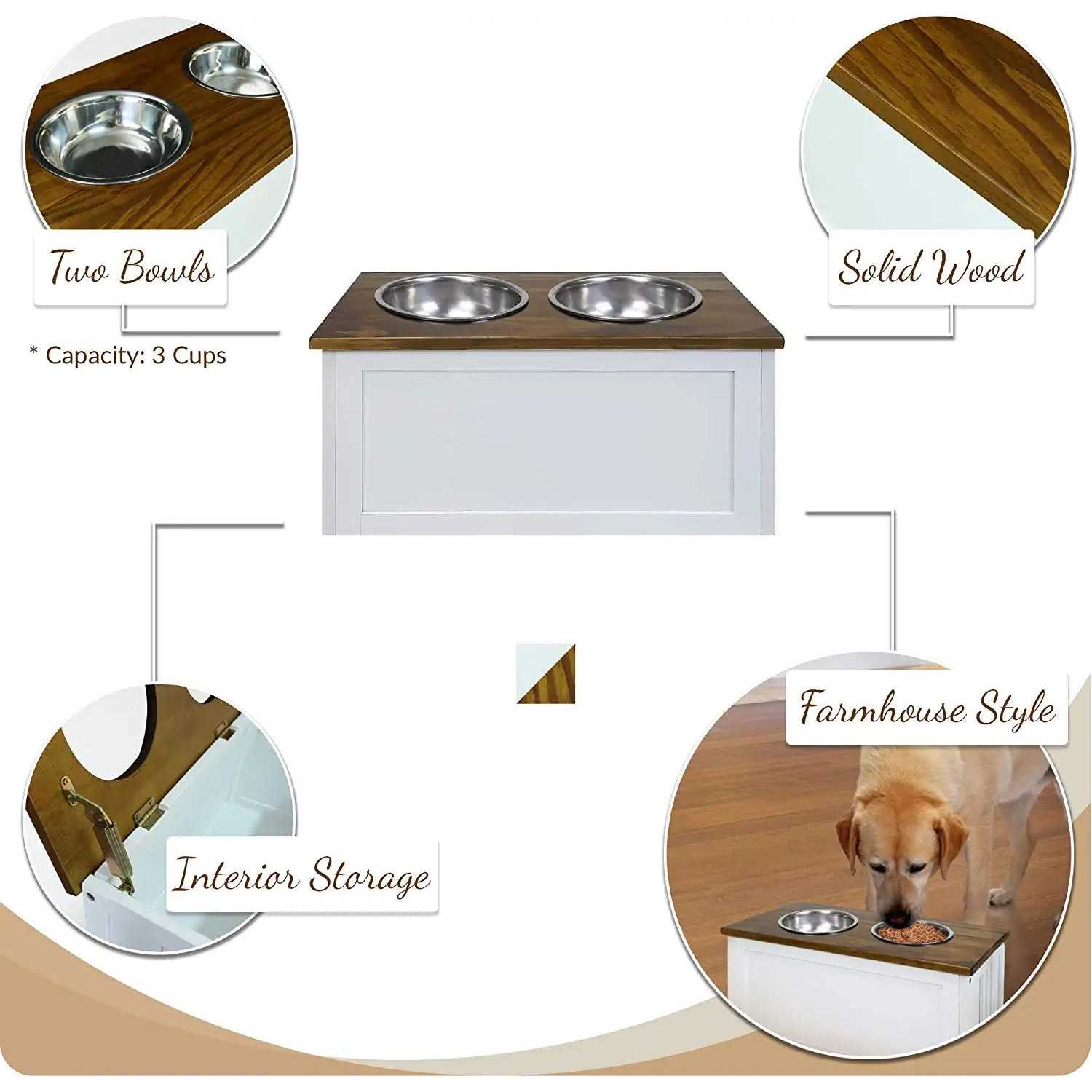 Pet Feeder Storage Stand J102989