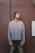 Sun-Dried Oversized Baby Crewneck