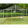Outdoor Large Dog Kennel With Canopy I439069