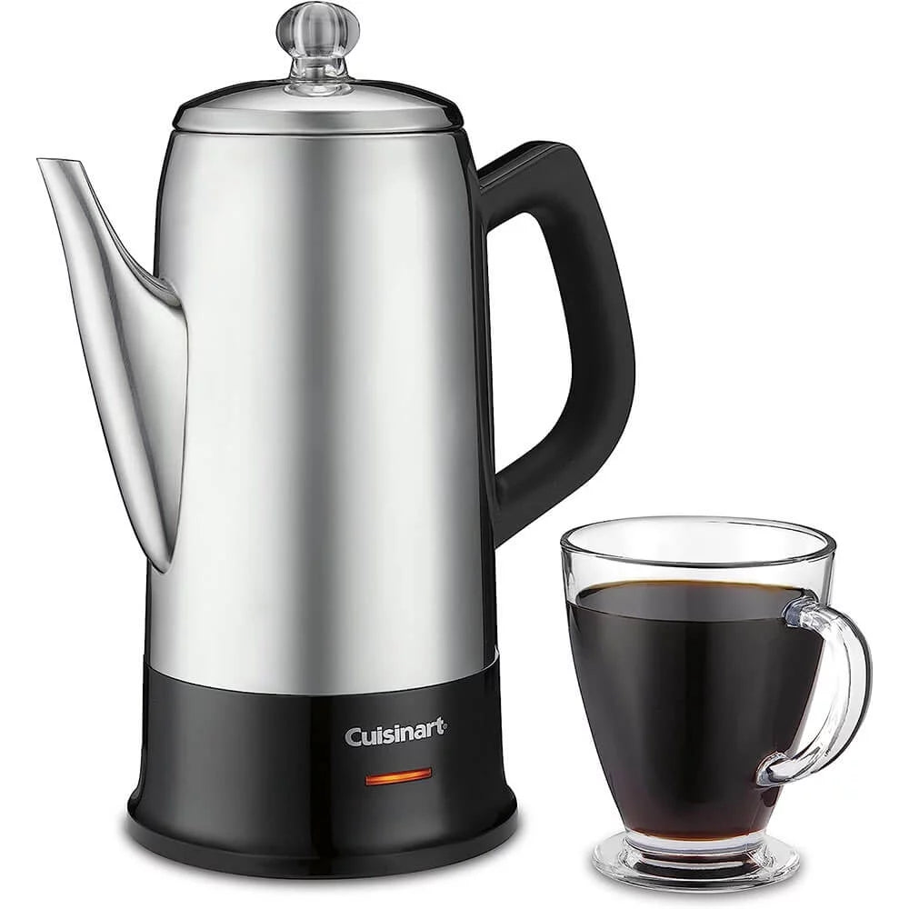 12-Cup Stainless Steel Percolator R256