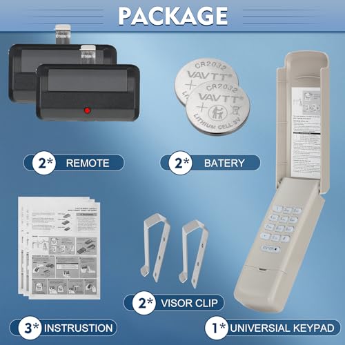 Garage Door Opener Remote Keypad D7705