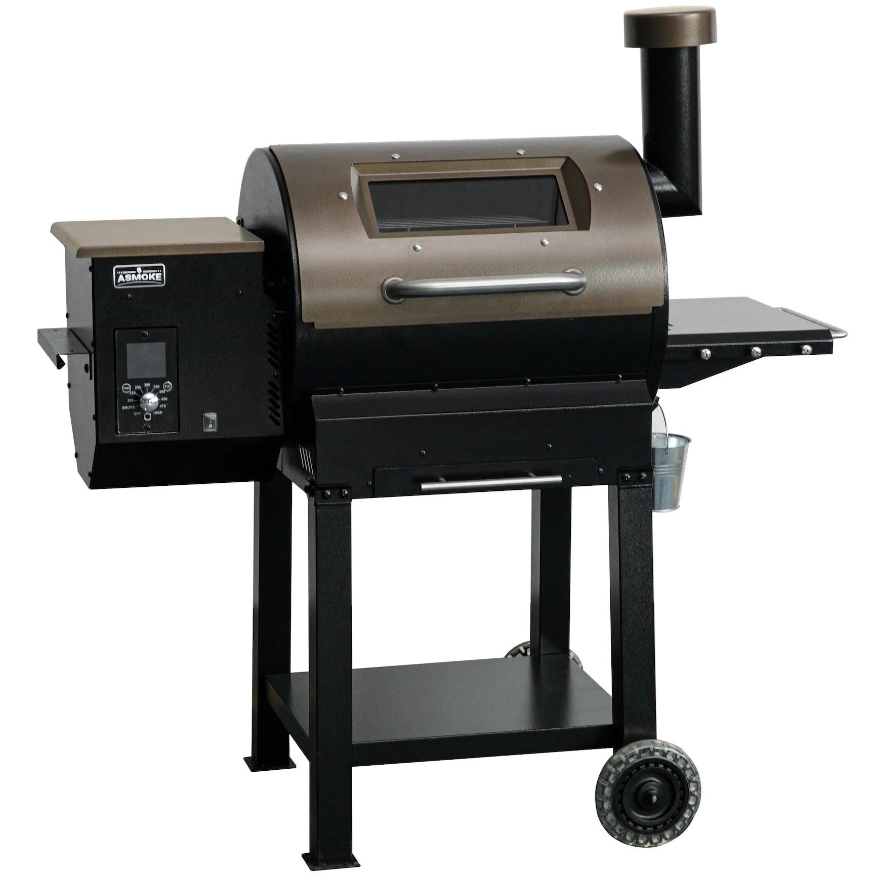 Wood Pellet Grill Smoker 515 sq. in. Bronze E570