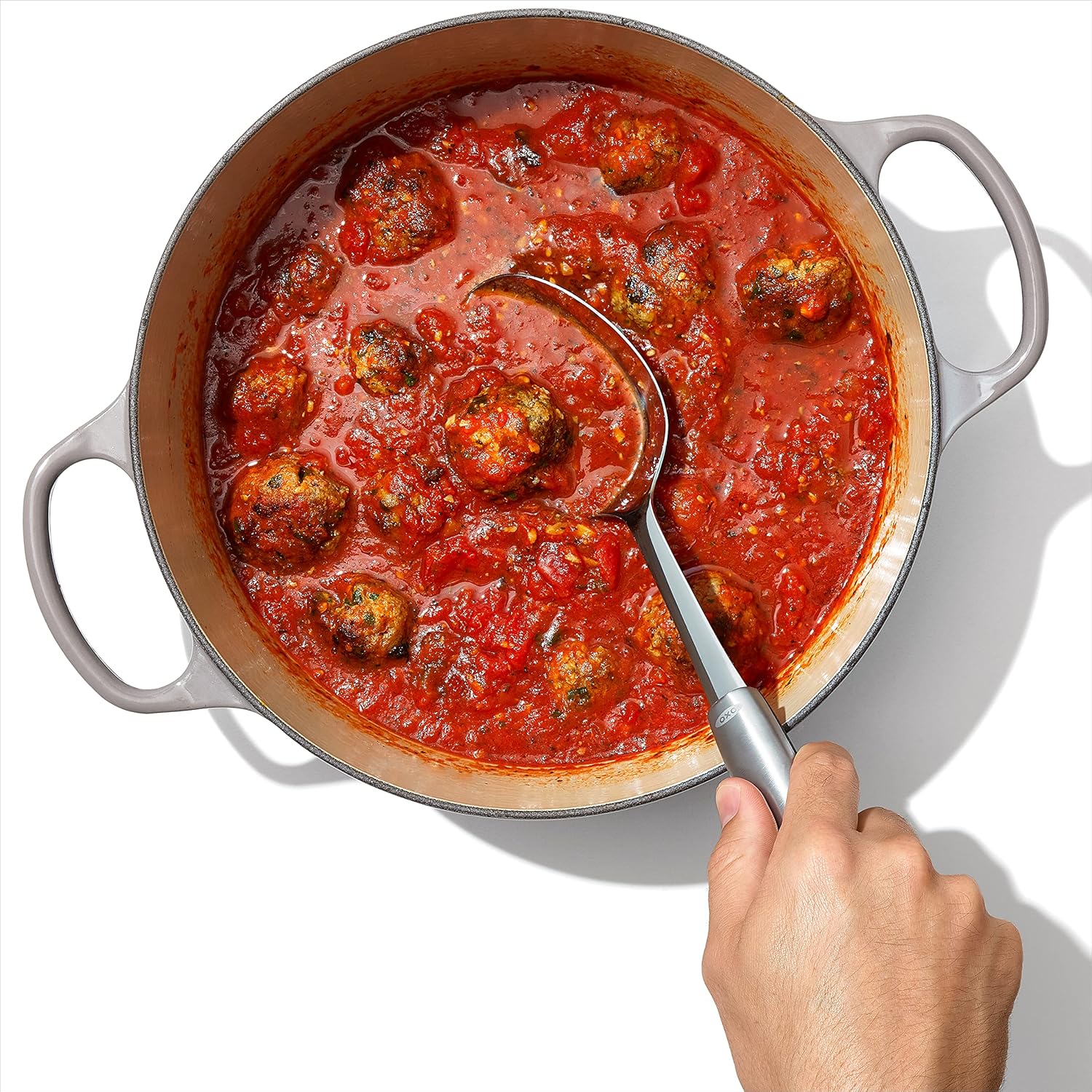 Steel Cooking Spoon Q64397