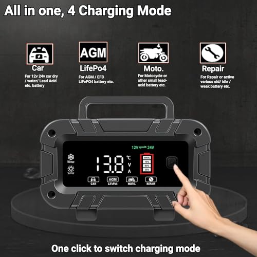 20A 12V 24V Smart Battery Charger J6888
