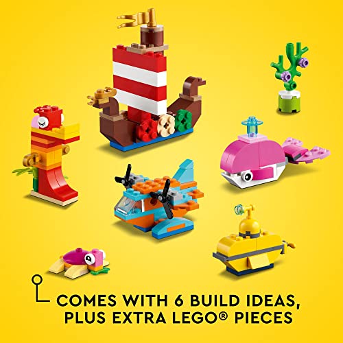LEGO Classic Creative Ocean Fun 11018 Building Toy Set (333 Pieces) H466420