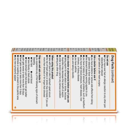 200mg Ibuprofen Caplets 100 Count X740450