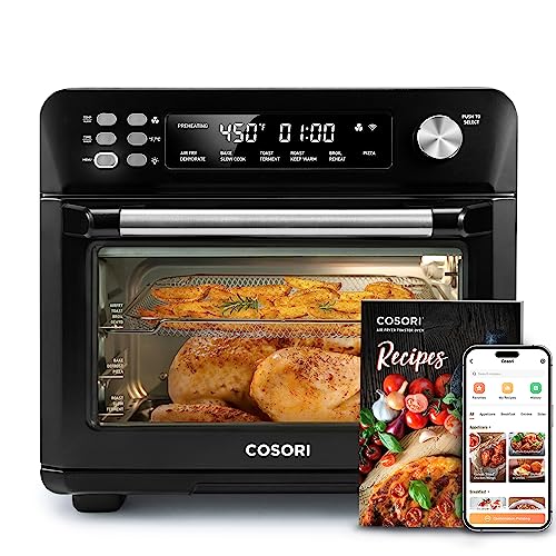 12-in-1 Air Fryer Toaster Oven Combo with 3 Accessories K311852