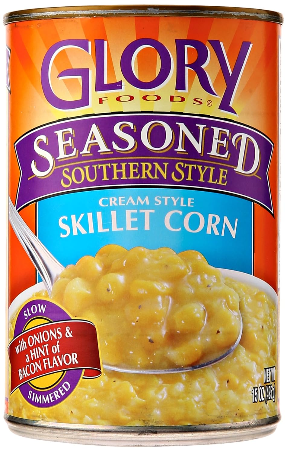 15 oz Skillet Cream Corn Seasoned Southern Style Prepared Vegetable L798079