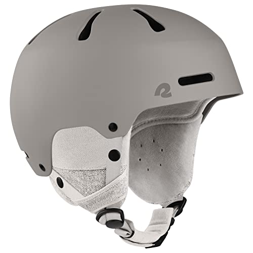 Adjustable Fit Snow Helmet with Protective Shell and Breathable Vents E9545