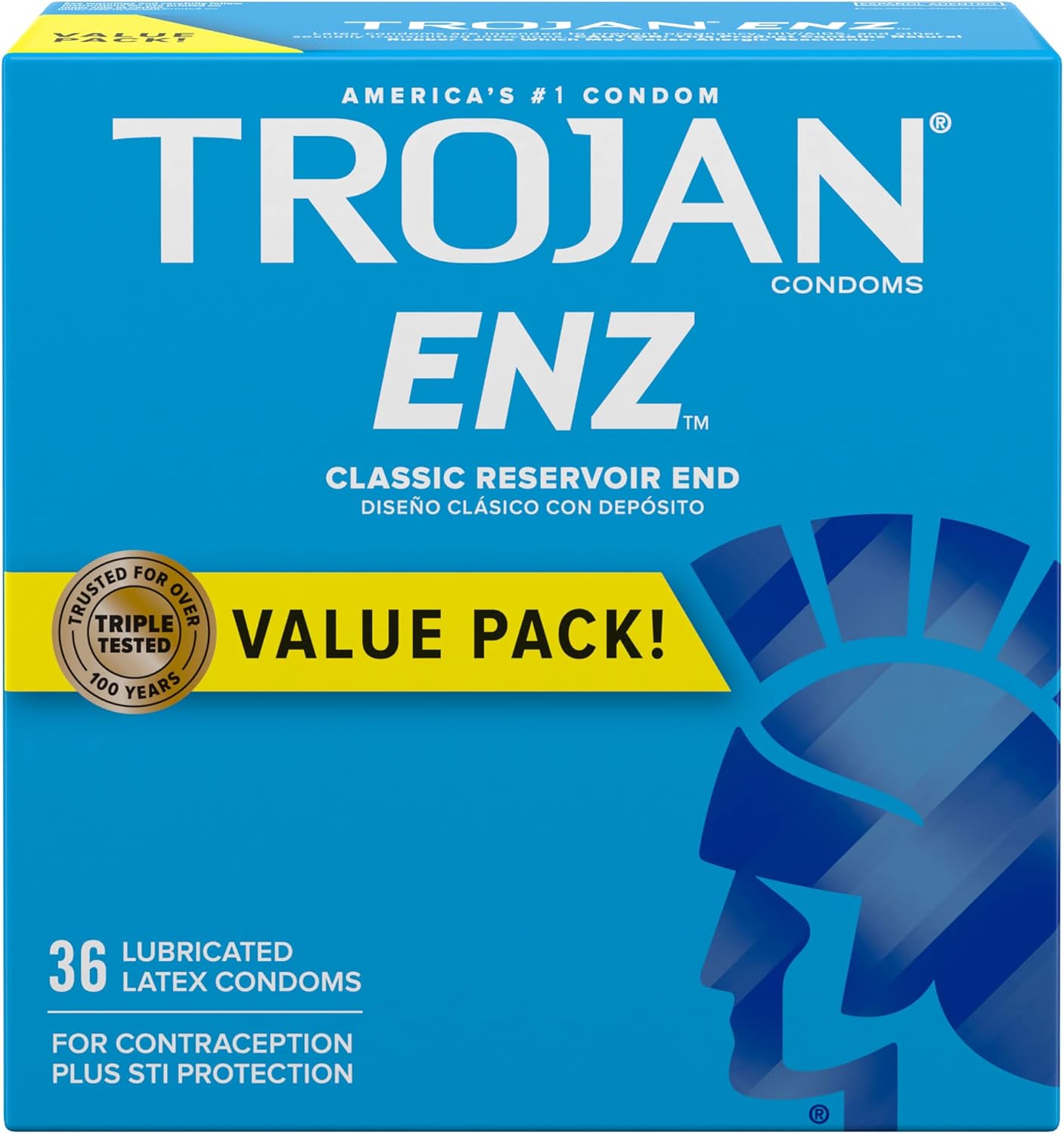 36 Count Lubricated Latex Condoms J59741