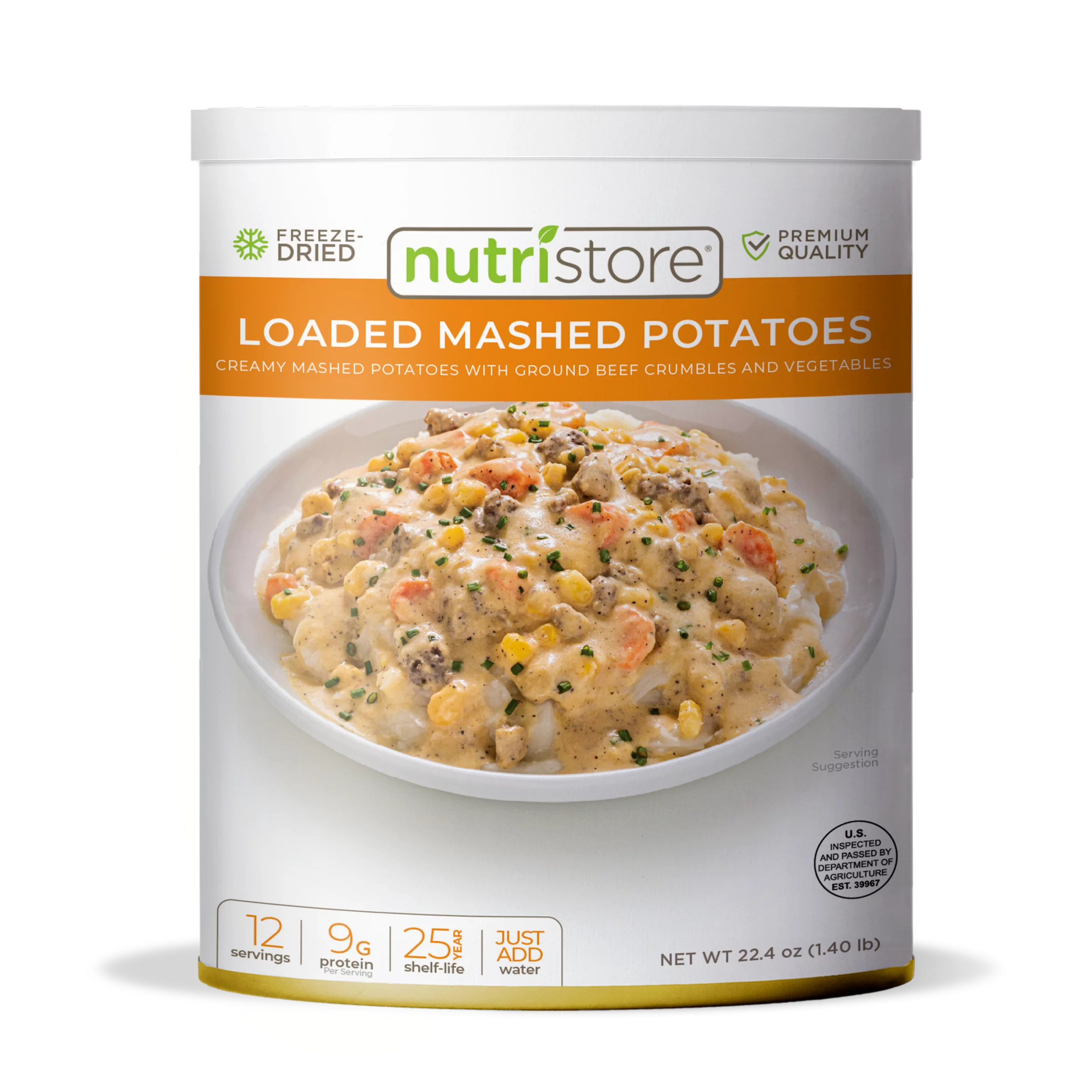 Freeze-Dried Loaded Mashed Potatoes No. 10 Can E13182