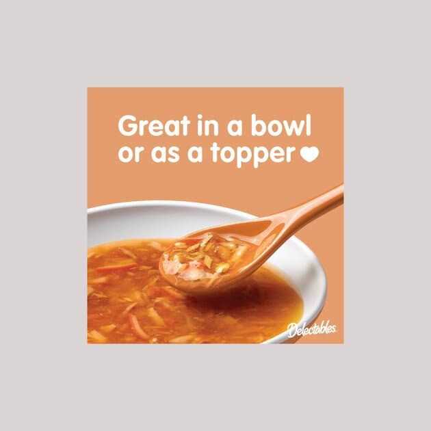 Chicken Savory Broths Lickable Cat Treat Z753152