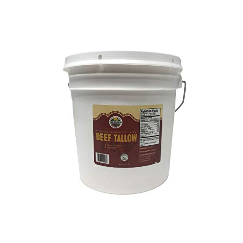 Grass Fed Beef Tallow, 7.5 Lbs T50988