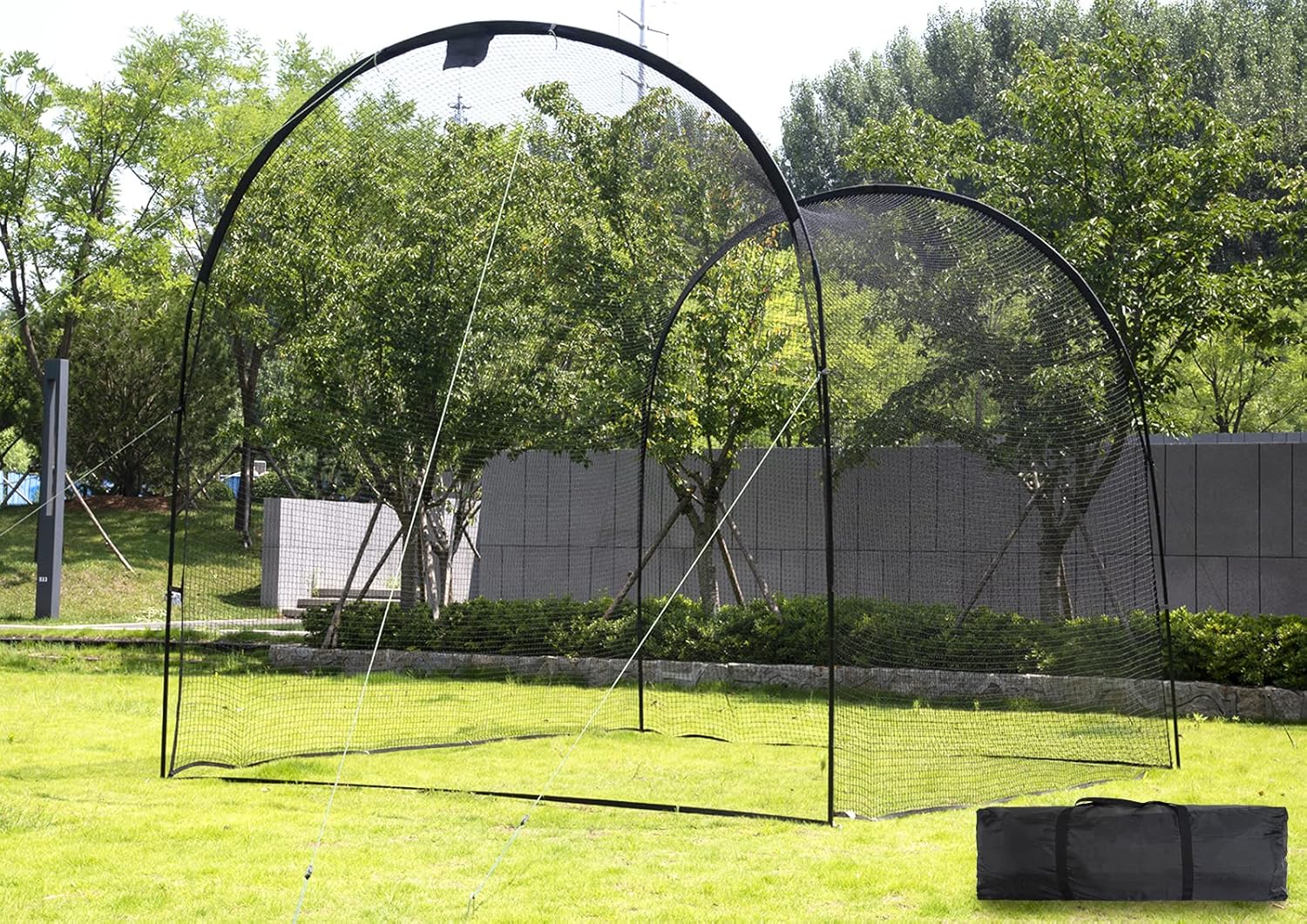 Large Batting Cage Net with Steel Frame T501
