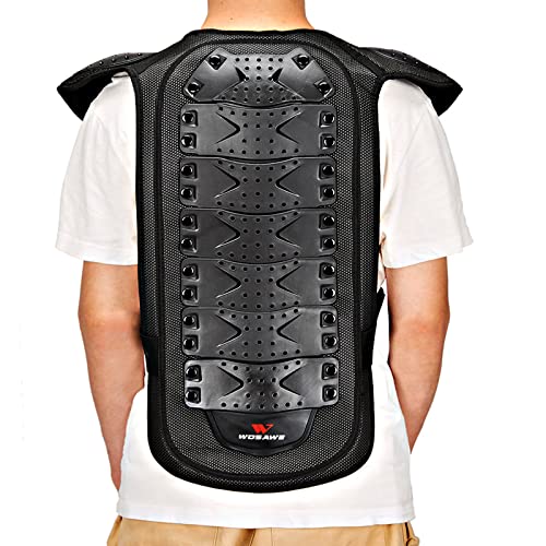 Adult Protective Armor Chest Spine Protector Vest D767
