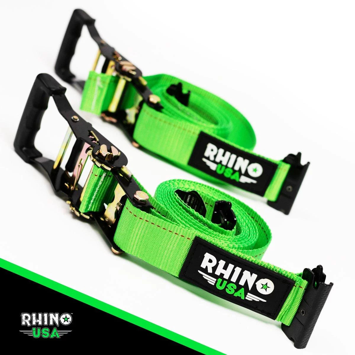 Green UTV Wheel Chock Tie-Down Kit V882