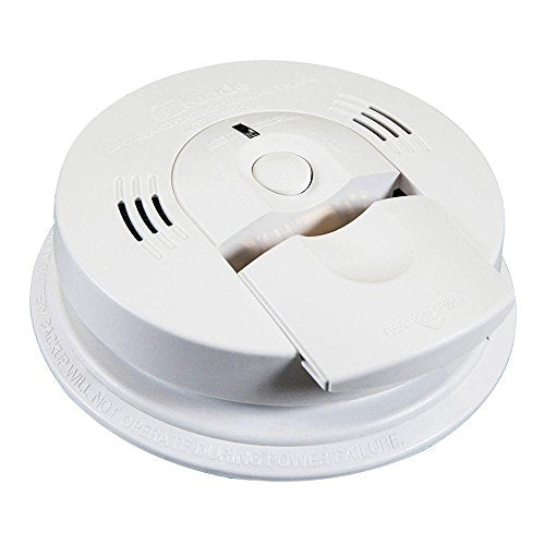 Battery Powered Combination Smoke and Carbon Monoxide Detector with Voice Alert J72596