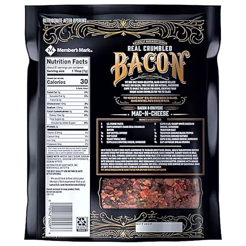 20 Oz Resealable Pouch Real Crumbled Bacon Z649973