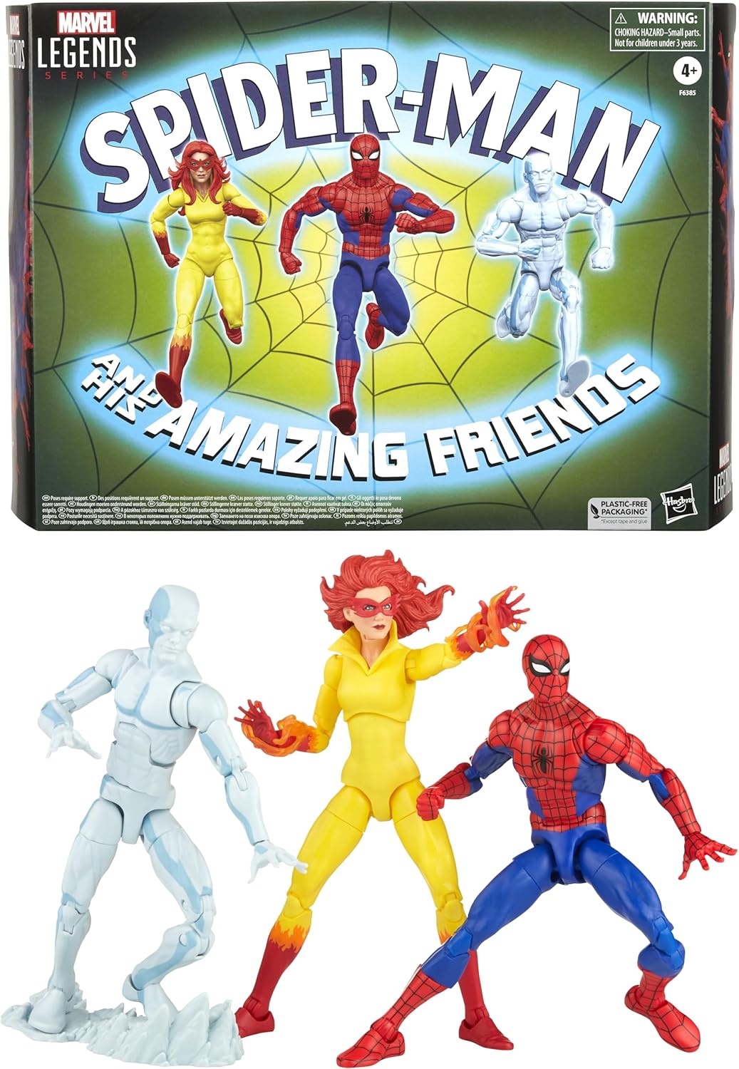 Spider-Man and His Amazing Friends Action Figures U2566