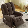 Beige White Power Recliner Chair N48489