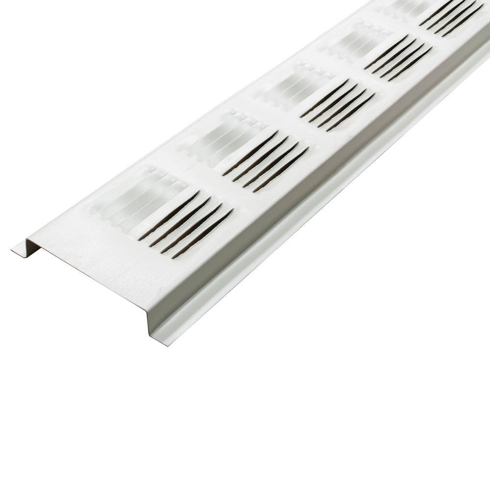 White UV Resistant Aluminum Soffit Vent I658726